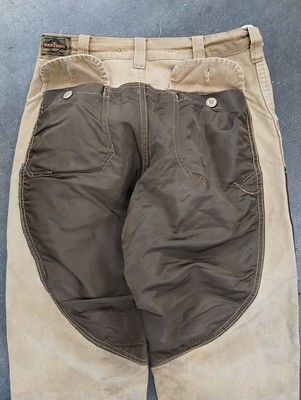 Vintage Vintage Canvas Work Pants Saftbak Polyester DoubleFront Work Pants Size US 30 / EU 46 - 6 Thumbnail
