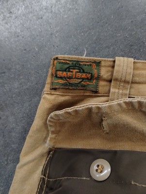 Vintage Vintage Canvas Work Pants Saftbak Polyester DoubleFront Work Pants Size US 30 / EU 46 - 7 Thumbnail