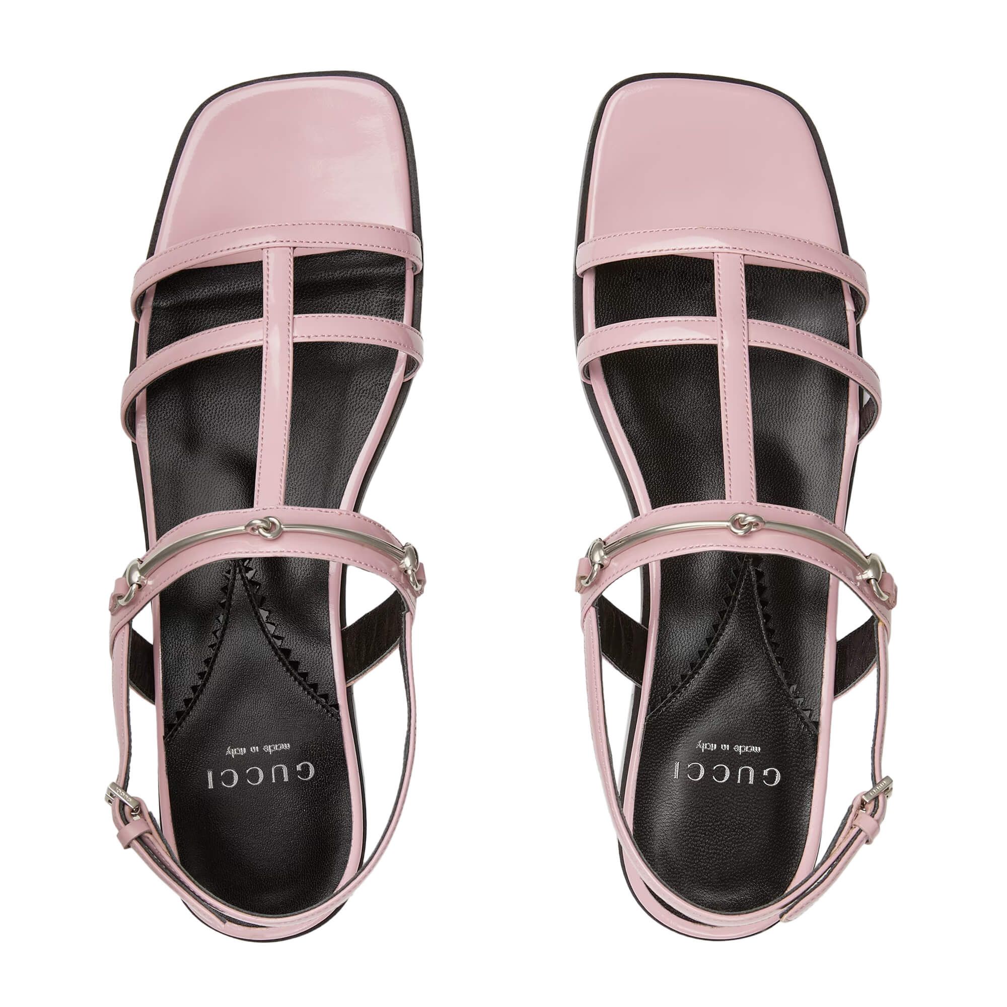 Gucci Gucci Slim Horsebit Flat Sandals SIZE 38 Size ONE SIZE - 2 Thumbnail