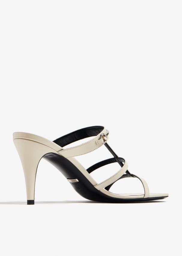Gucci Gucci Slim Horsebit Slide Sandals SIZE 39 Size ONE SIZE - 2 Thumbnail