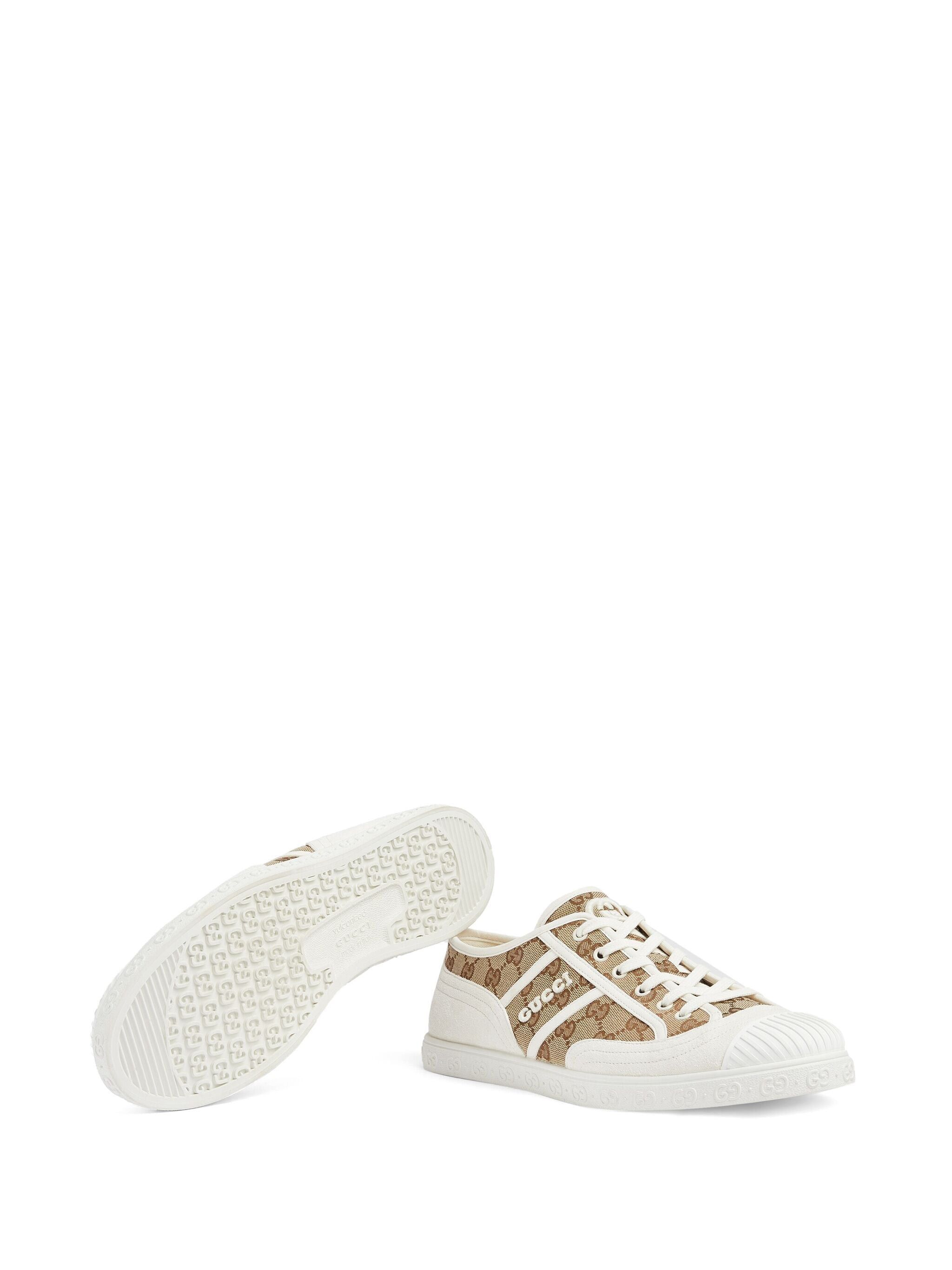 Gucci Gucci GG Supreme Canvas Sneakers SIZE 36 Size ONE SIZE - 3 Thumbnail