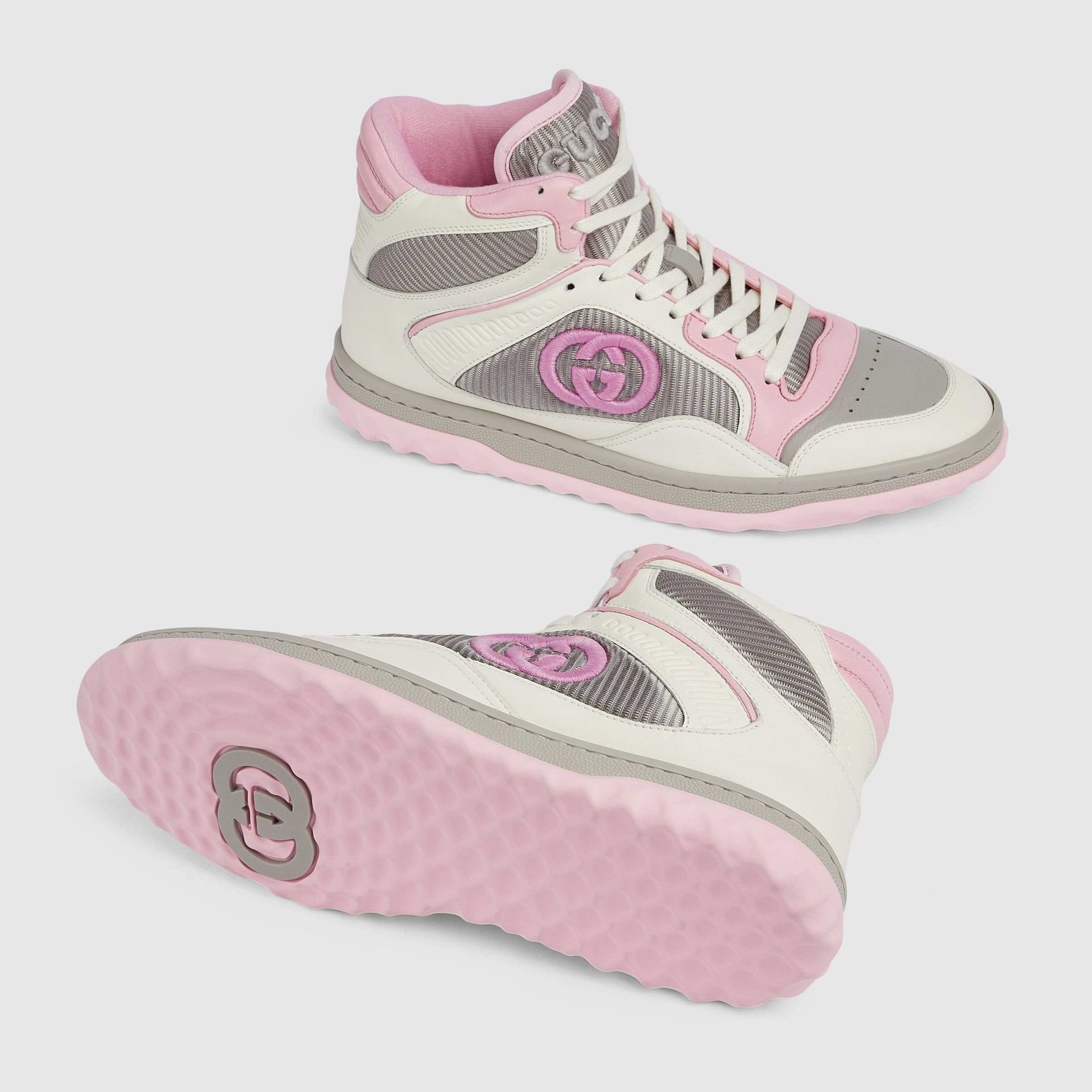 Gucci Gucci Interlocking G MAC80 High Top Sneakers SIZE 41 Size ONE SIZE - 3 Thumbnail
