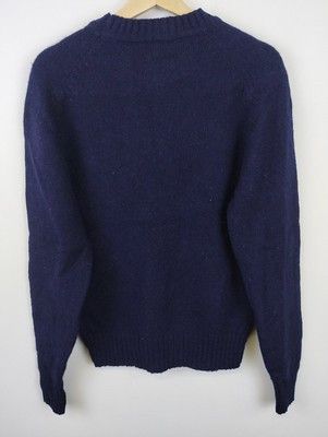 Vintage Vintage 90s Shetlan Wool Knit Sweater Dimitri Diamond Pattern Sweater Size M Size US M / EU 48-50 / 2 - 3 Thumbnail