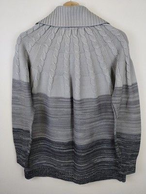 Vintage Vintage Cableknit Shawl Collar Cardigan 100% Virgiin Acrylic Sweater Size US M / EU 48-50 / 2 - 4 Thumbnail