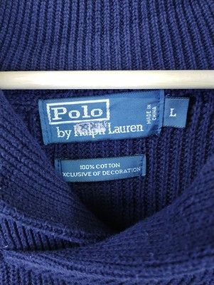 Vintage Vintage 90s Cowl Neck Knit Sweater Polo RL Sweater Size L Size US L / EU 52-54 / 3 - 2 Thumbnail
