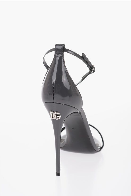Dolce & Gabbana Patent Leather Sandals Size US 11 / IT 41 - 2 Thumbnail
