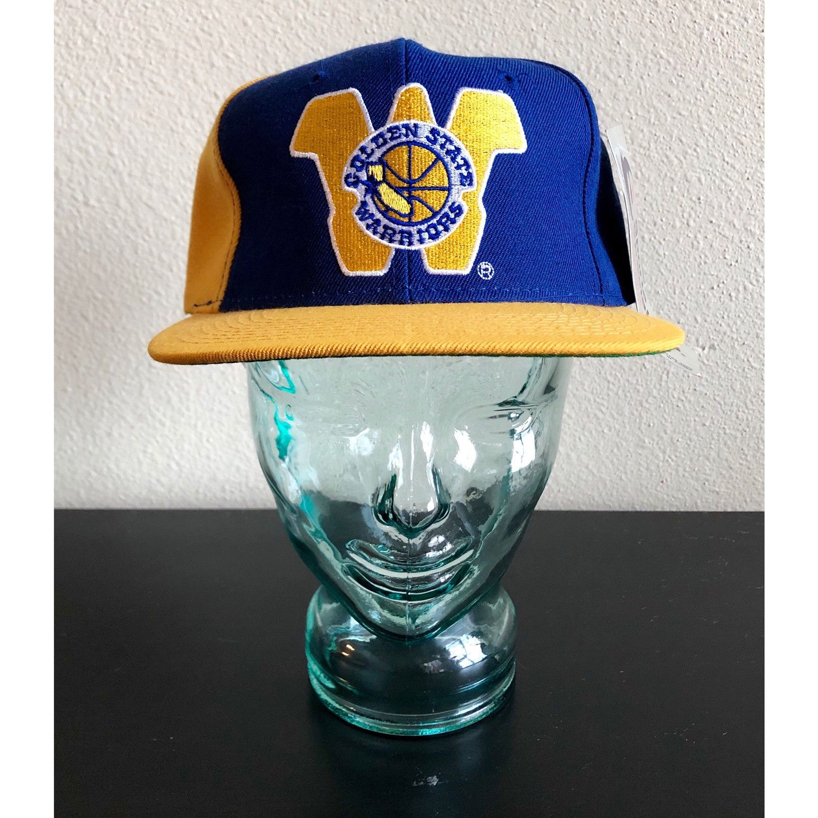 Shops Vintage Sports Specialties Golden State Warriors Script Snapback Hat Cap NWT