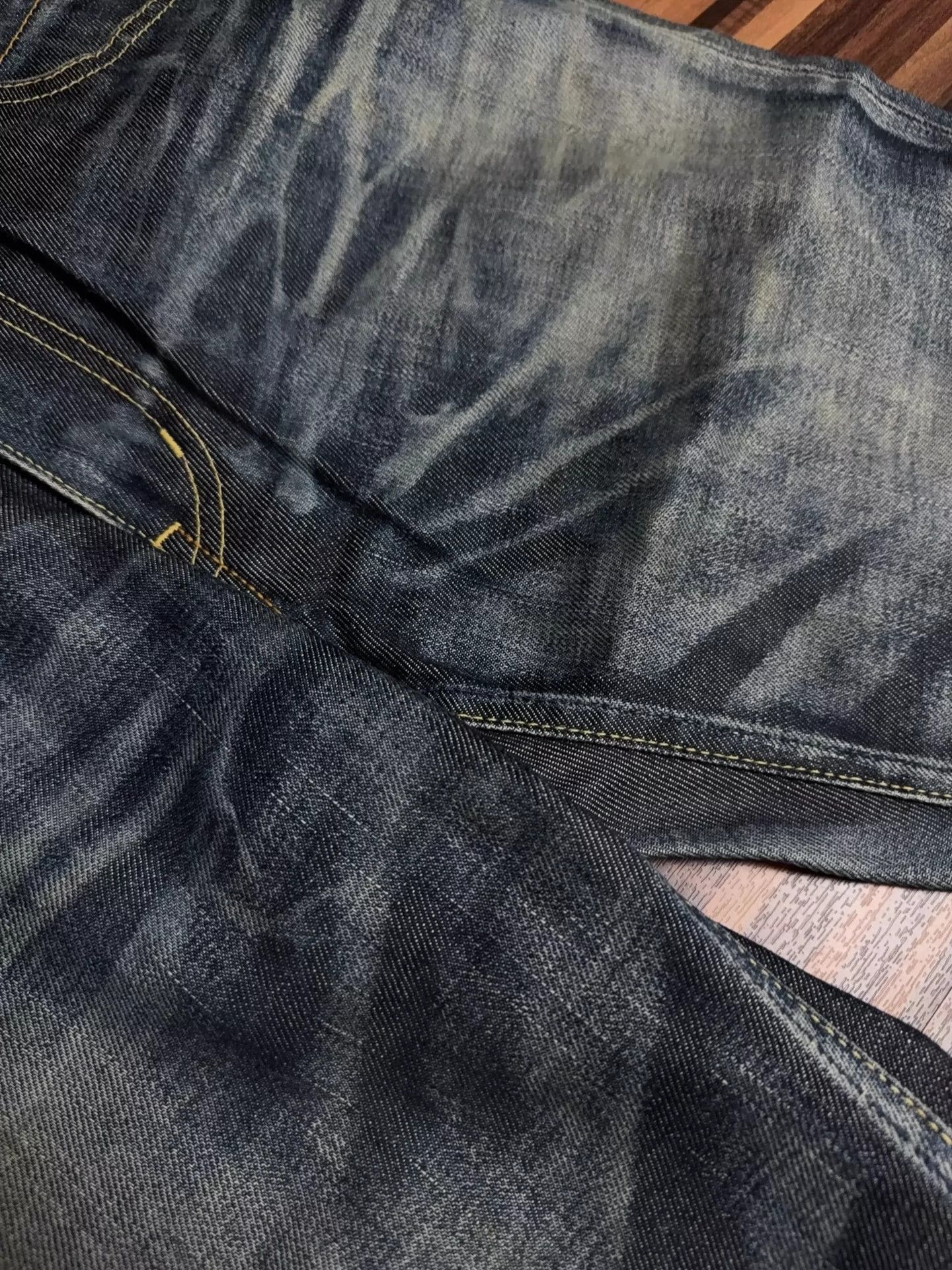 Visvim Visvim Nw Violent wash blue dyed Buckskin jeans Size US 32 / EU 48 - 5 Thumbnail