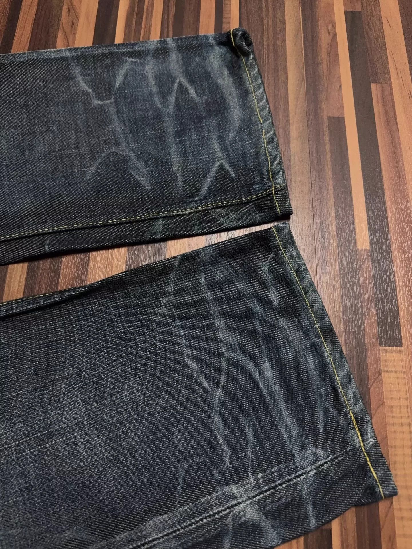 Visvim Visvim Nw Violent wash blue dyed Buckskin jeans Size US 32 / EU 48 - 6 Thumbnail