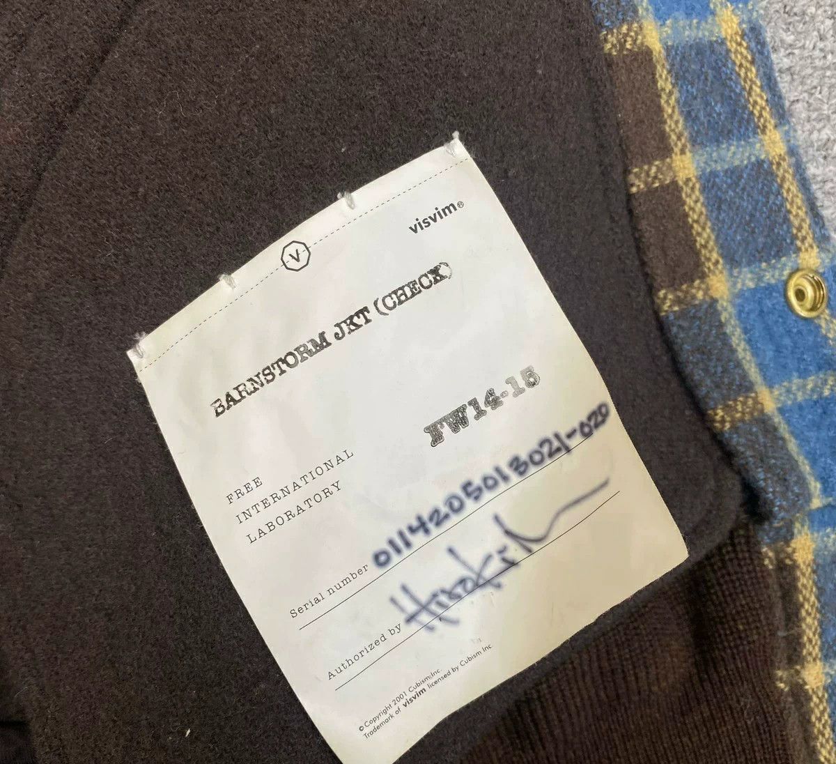 Visvim VISVIM Blockbuster jacket barnstorm BARNSTOM fleece jacket with kangaroo leather sleeves Size US L / EU 52-54 / 3 - 6 Thumbnail