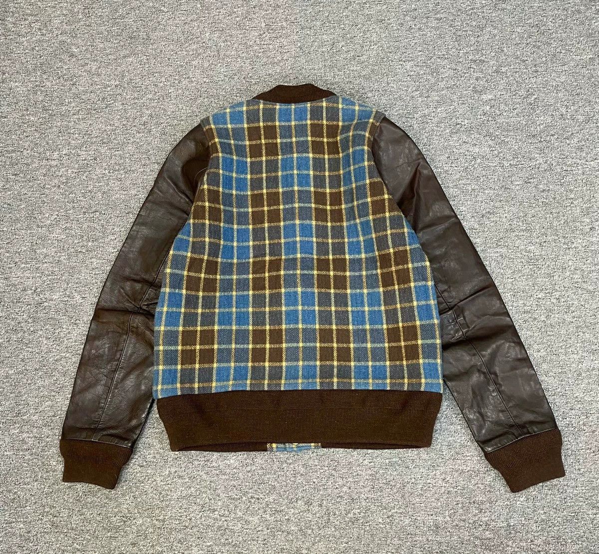Visvim VISVIM Blockbuster jacket barnstorm BARNSTOM fleece jacket with kangaroo leather sleeves Size US L / EU 52-54 / 3 - 2 Thumbnail