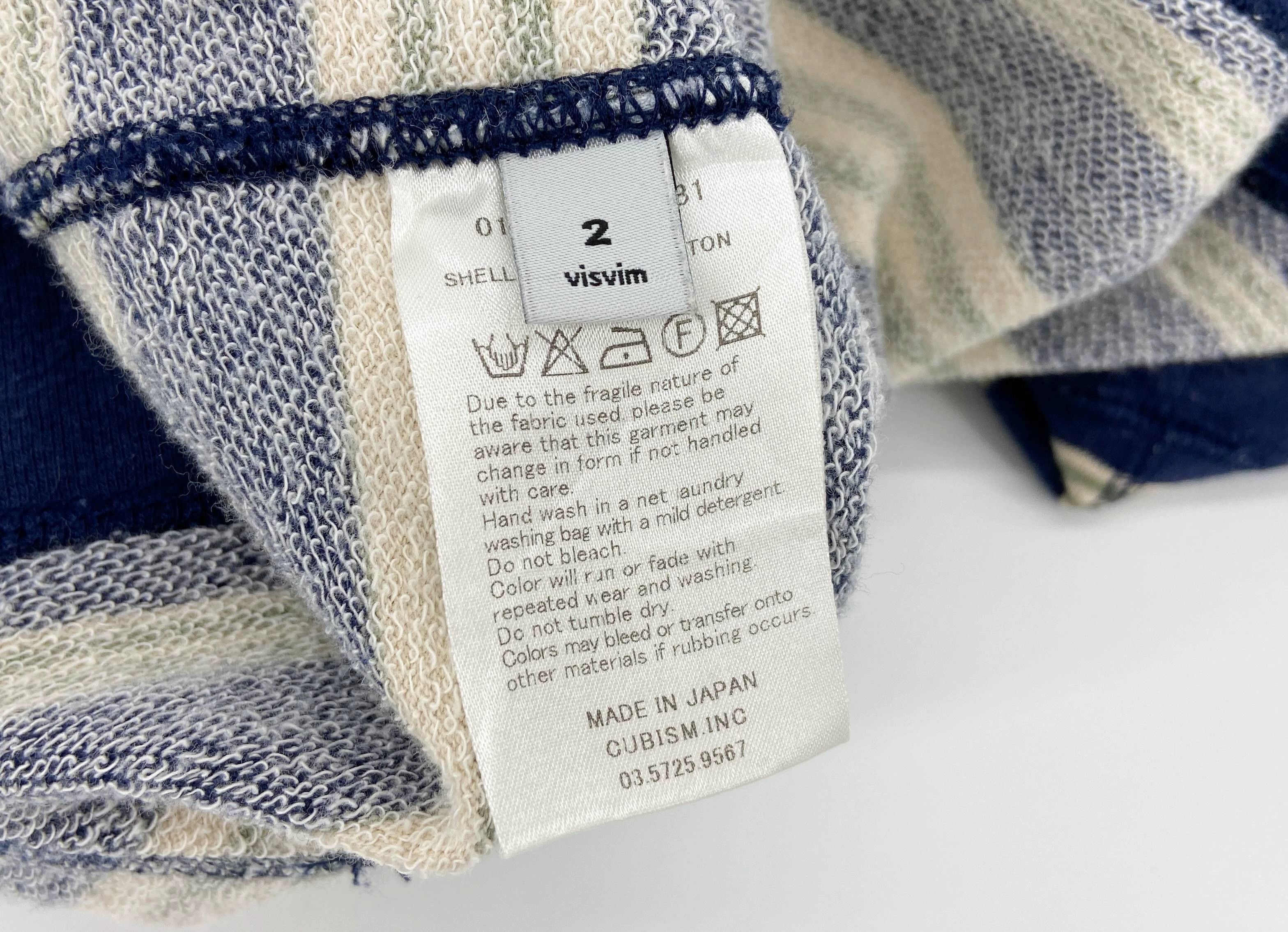 Visvim VISVIM carpet cloth blue dye hoodie Size US M / EU 48-50 / 2 - 5 Thumbnail
