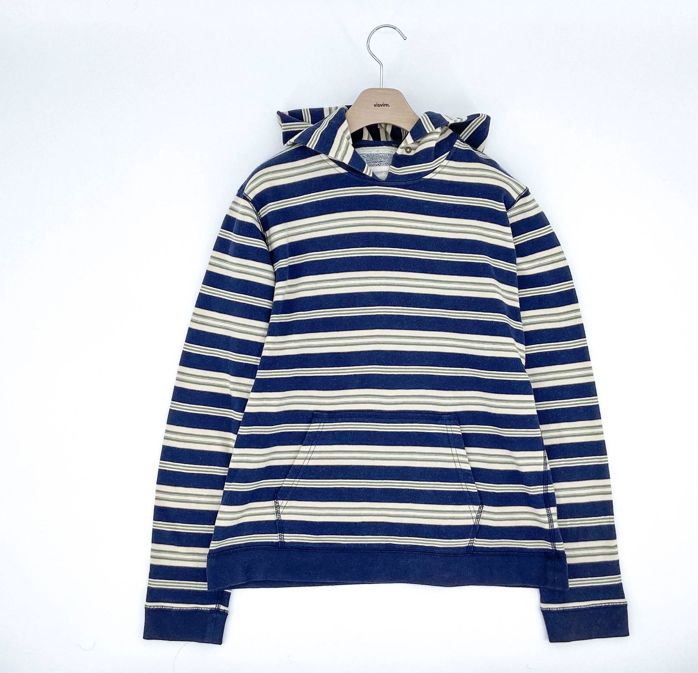 Visvim VISVIM carpet cloth blue dye hoodie Size US M / EU 48-50 / 2 - 6 Thumbnail