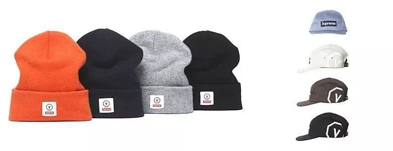 Visvim Visvim X Supreme BEANIE all cashmere cold hat Size ONE SIZE - 4 Thumbnail