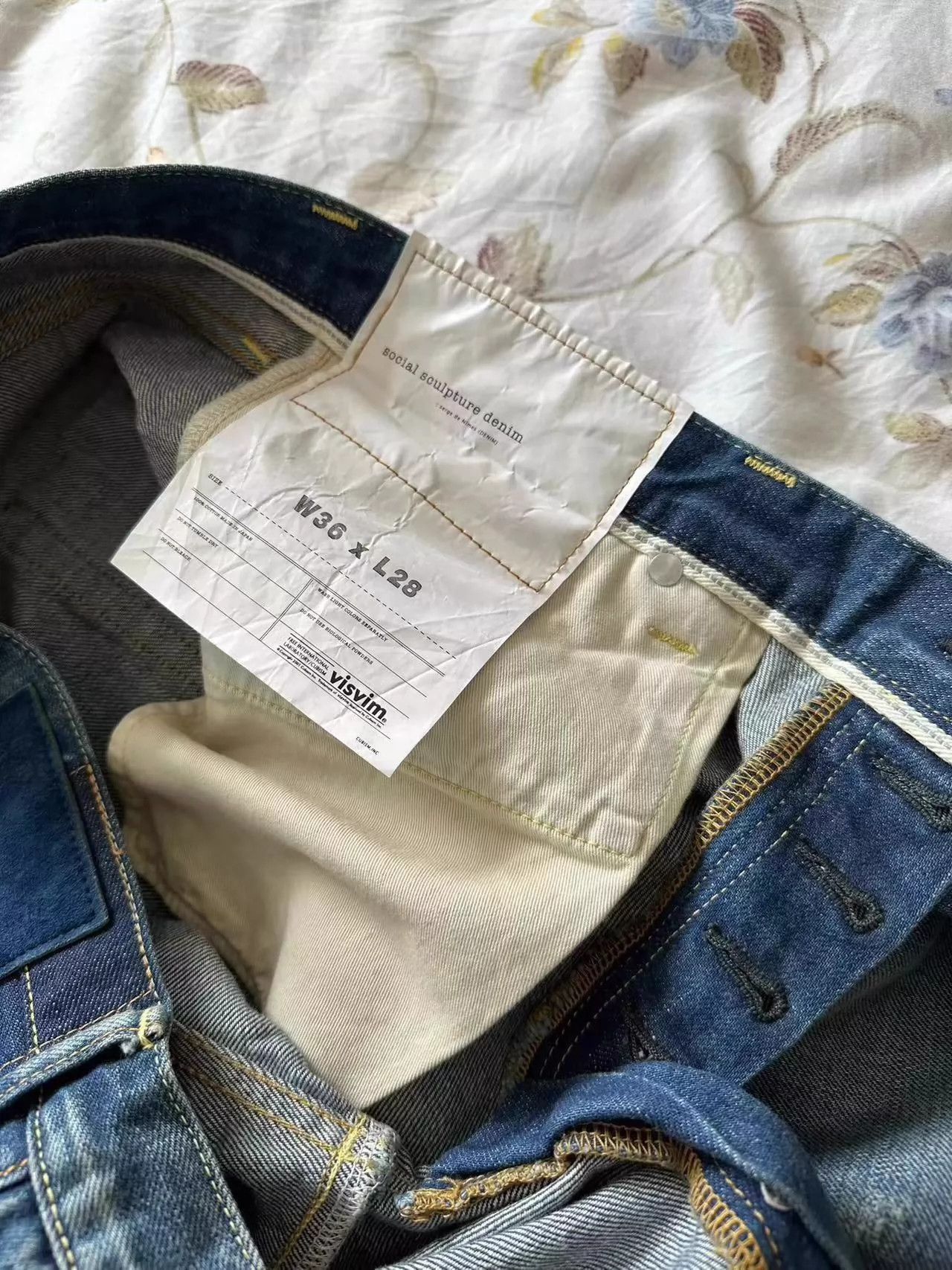 Visvim VISVIM SOCIAL SCULPTURE DAMAGED-5 Size US 36 / EU 52 - 4 Thumbnail