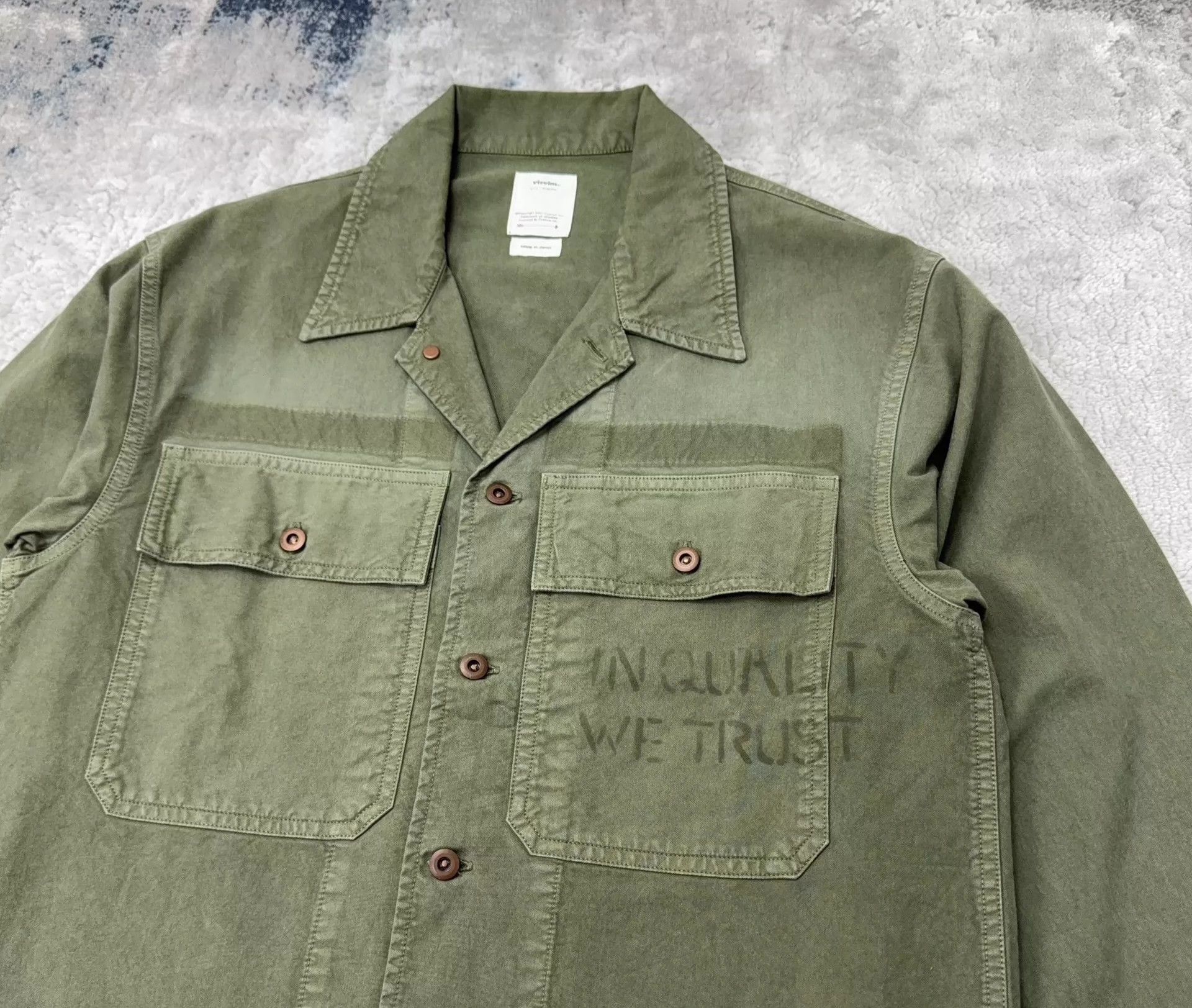 Visvim VISVIM CARDWELL SHIRT L/S DMGD Size US L / EU 52-54 / 3 - 2 Thumbnail