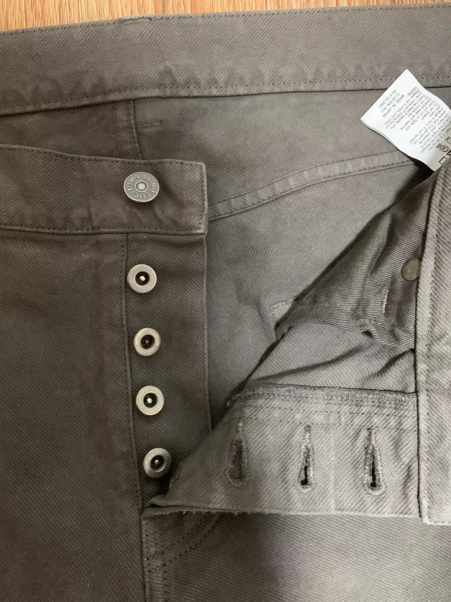 Visvim visvim fluxus 10 serge crash20aw Size US 34 / EU 50 - 4 Thumbnail