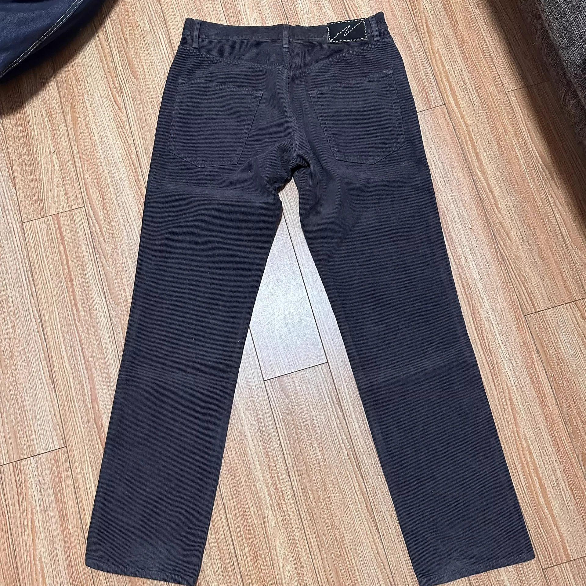 Visvim visvim fluxus 03 cords Carbon black corduroy 21AW ICT feeder Size US 32 / EU 48 - 2 Thumbnail