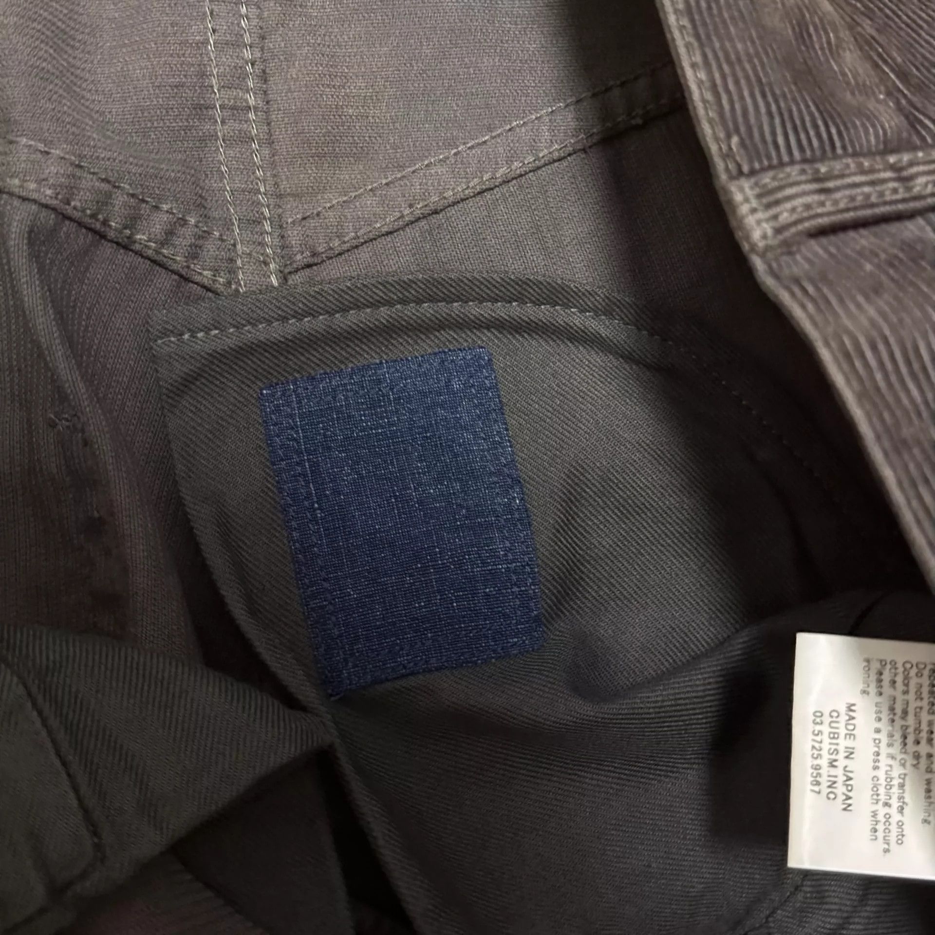 Visvim visvim fluxus 03 cords Carbon black corduroy 21AW ICT feeder Size US 32 / EU 48 - 4 Thumbnail