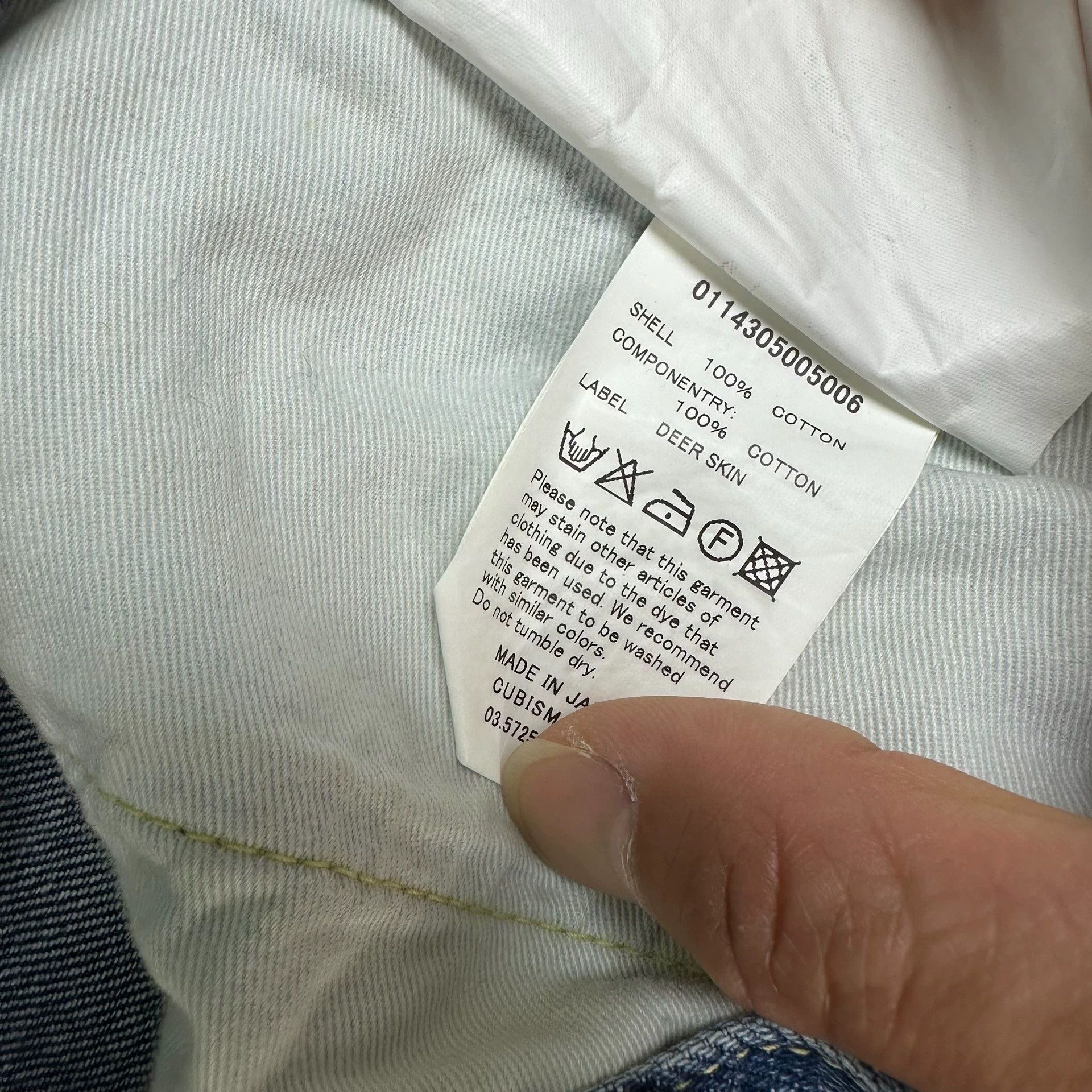 Visvim visvim 04D9 blue wash to make old jeans Size US 34 / EU 50 - 7 Thumbnail