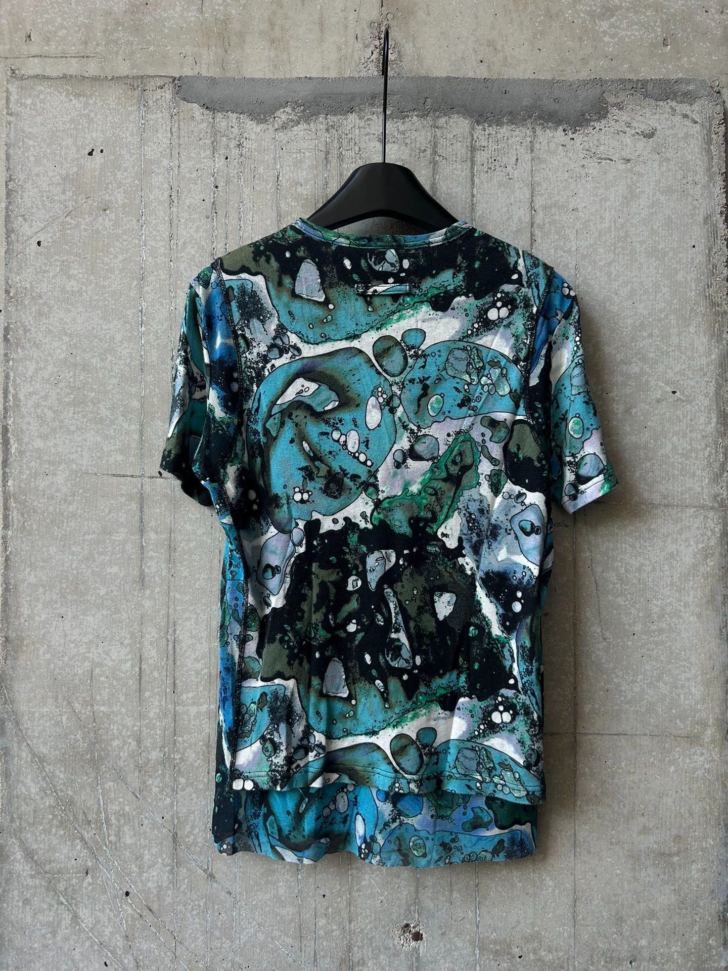 Jean Paul Gaultier Jean Paul Gaultier Blue cell t-shirt top Size US M / EU 48-50 / 2 - 3 Thumbnail