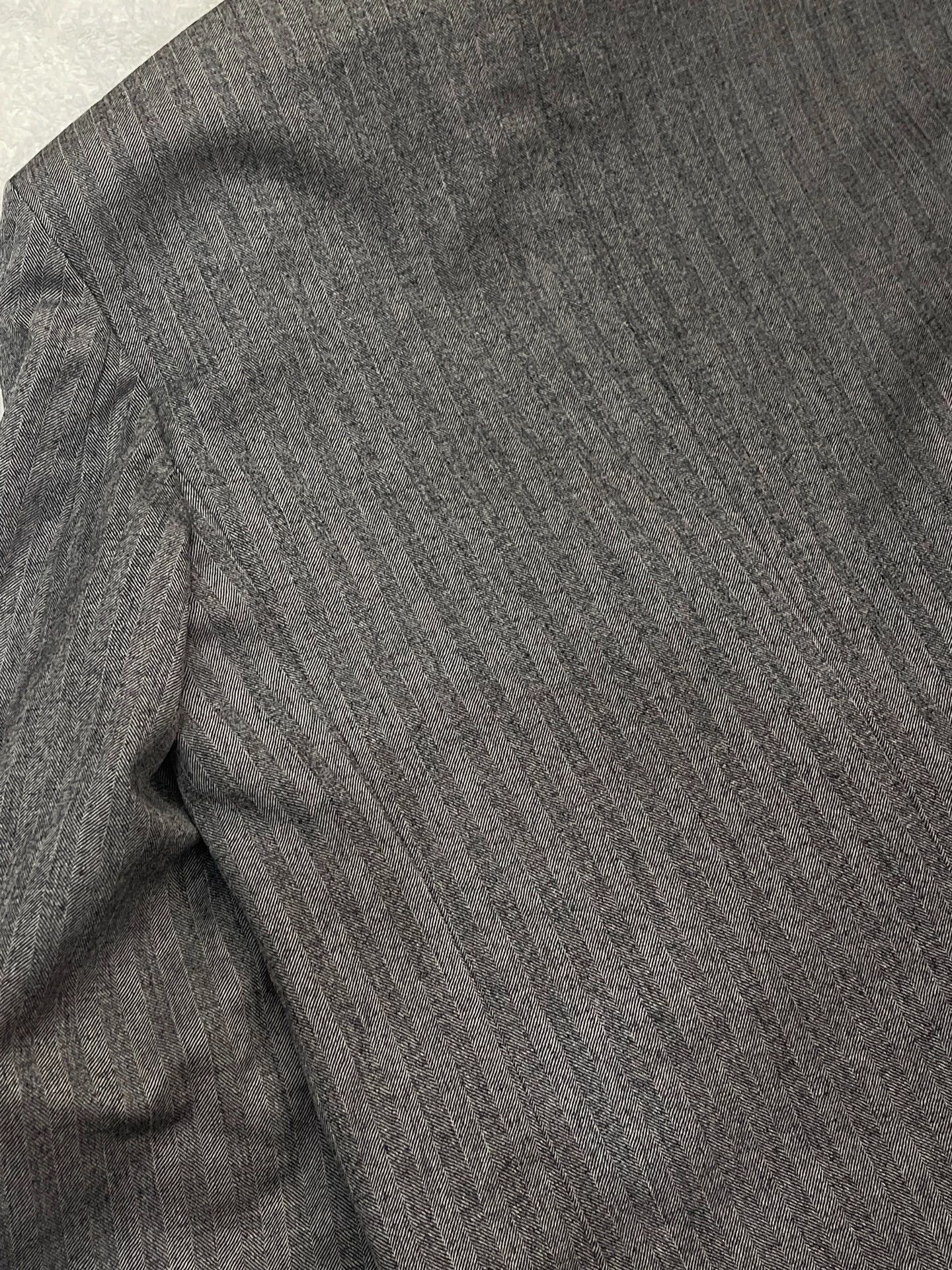 Raf Simons Raf Simons 2009 show wool gray dark suit Size US M / EU 48-50 / 2 - 2 Thumbnail