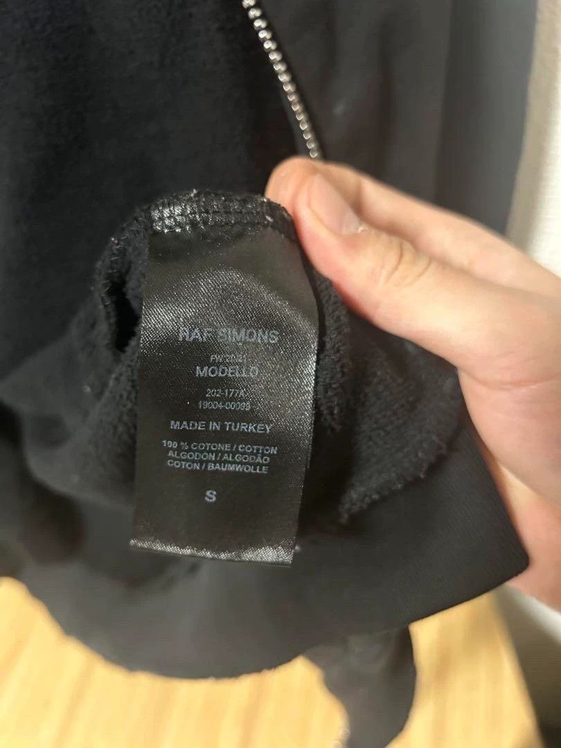Raf Simons Raf Simons 20aw flocking chain zipper sweater Size US S / EU 44-46 / 1 - 6 Thumbnail