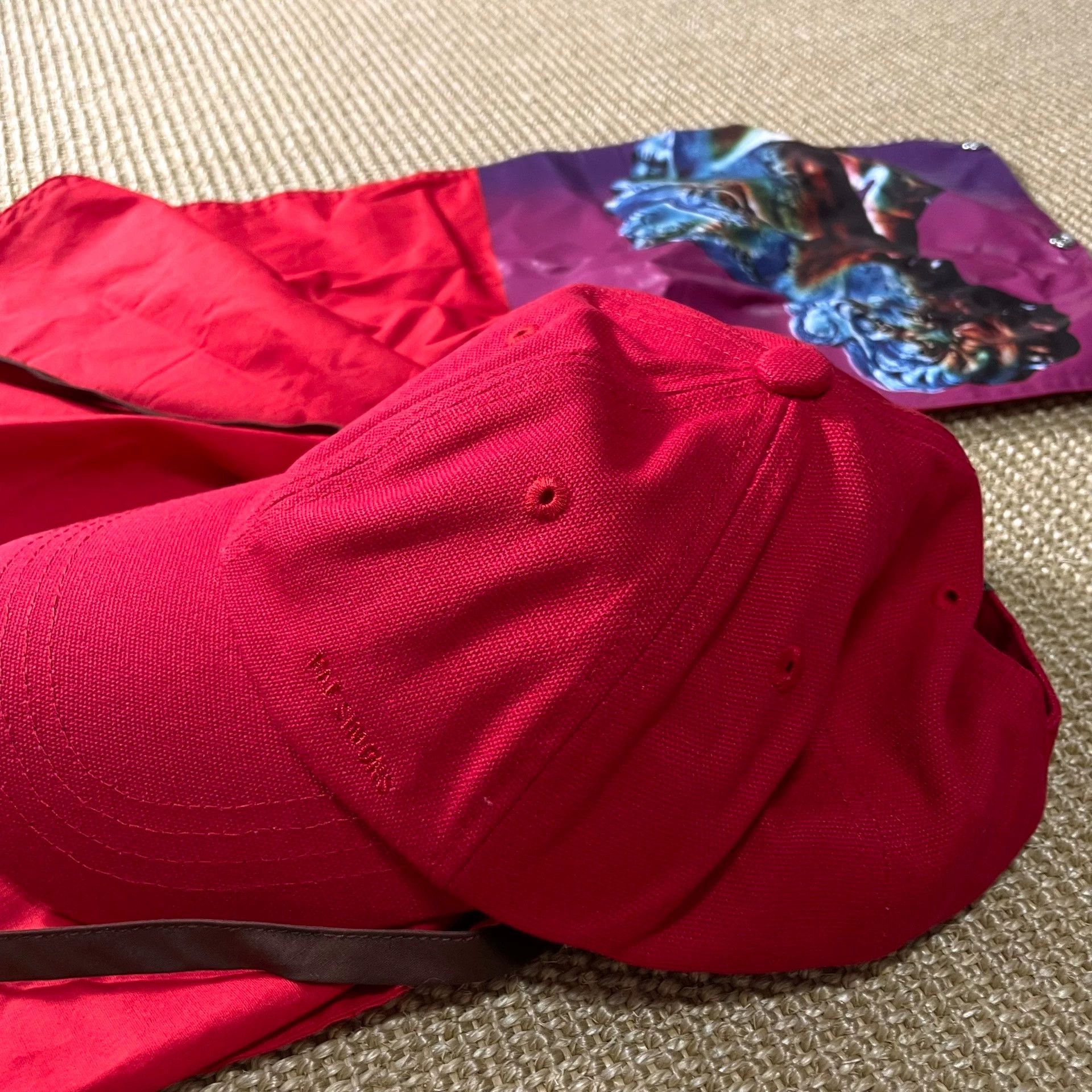 Raf Simons Raf Simons 18SS joy Happy Split Biebu Cap Size ONE SIZE - 3 Thumbnail