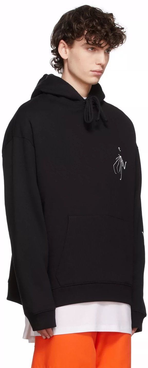 Raf Simons Raf Simons Slogan cobweb hoodie Size US XS / EU 42 / 0 - 4 Thumbnail