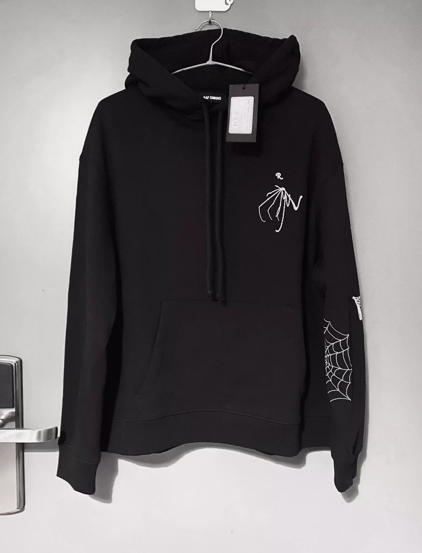Raf Simons Raf Simons Slogan cobweb hoodie Size US XS / EU 42 / 0 - 2 Thumbnail