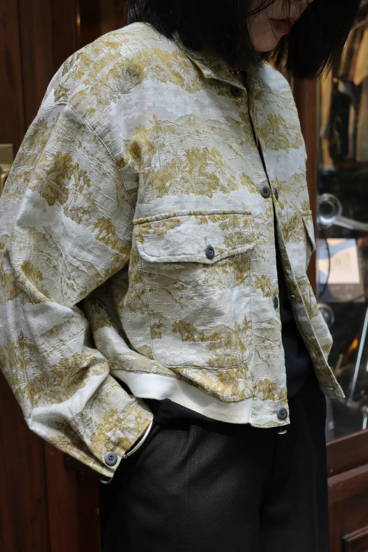 Jean Paul Gaultier Jean Paul Gaultier Coconut grove jacquard jacket Size US S / EU 44-46 / 1 - 8 Thumbnail