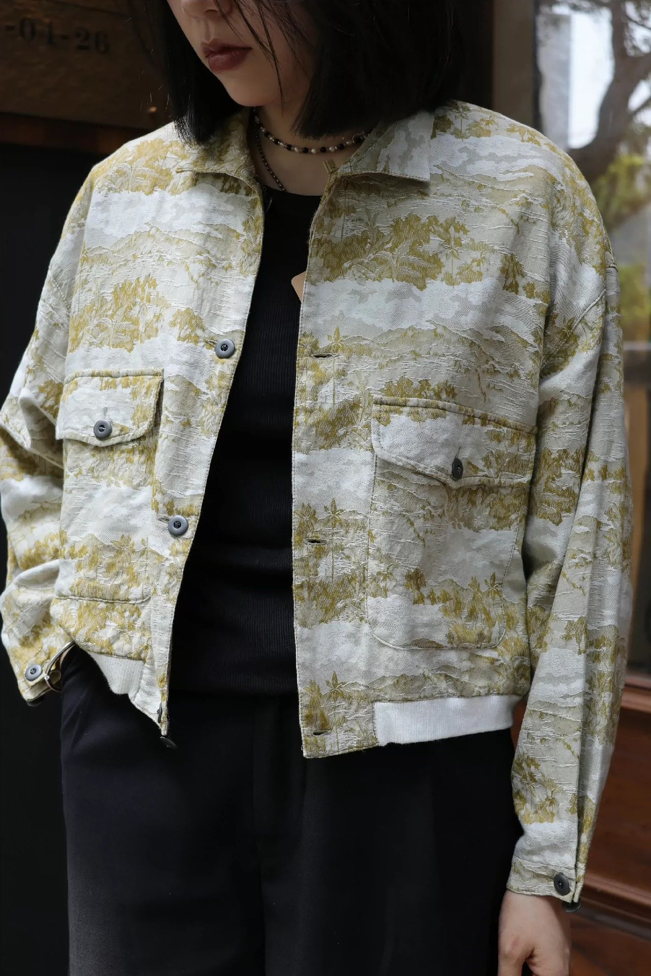 Jean Paul Gaultier Jean Paul Gaultier Coconut grove jacquard jacket Size US S / EU 44-46 / 1 - 7 Thumbnail
