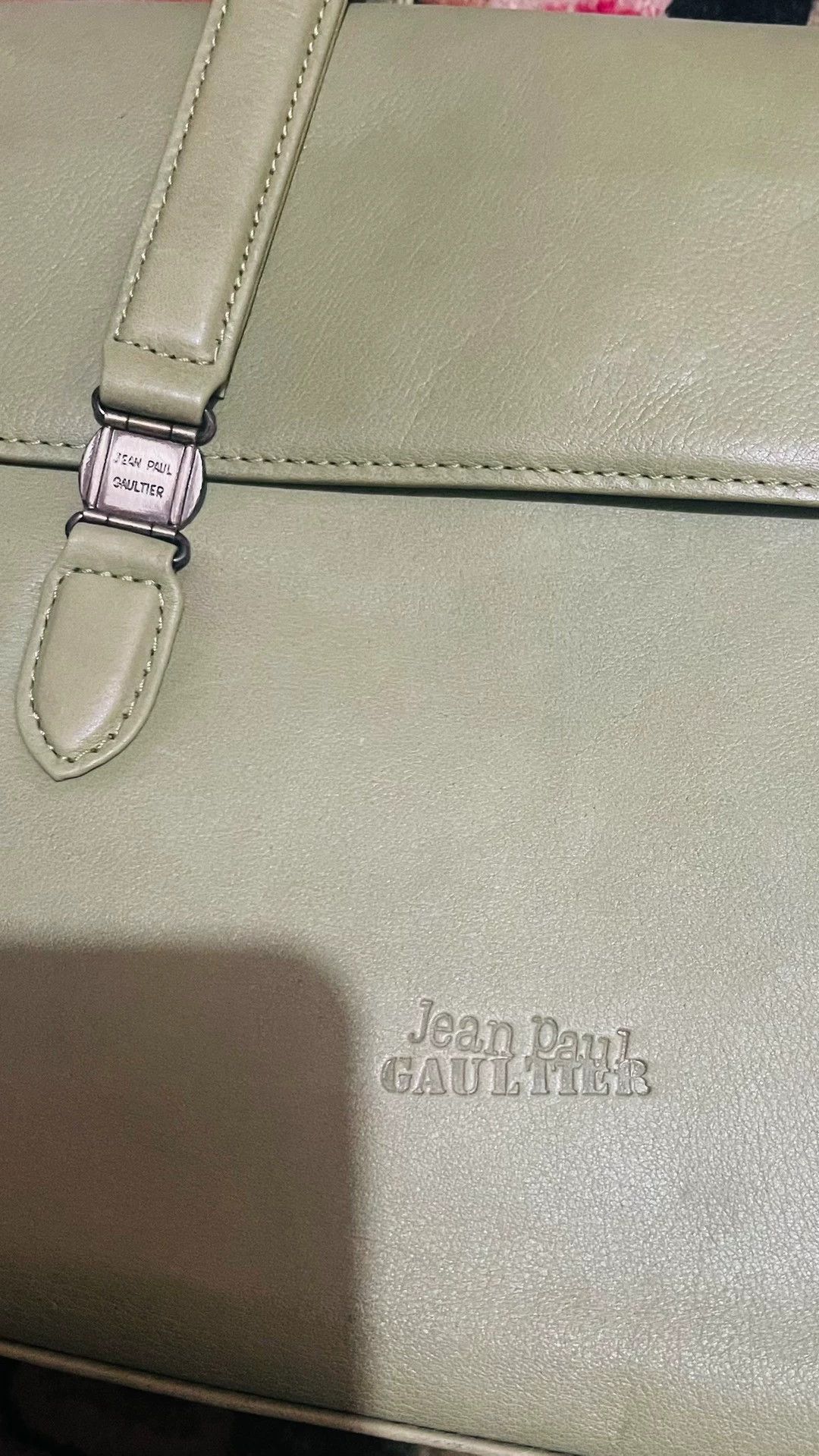 Jean Paul Gaultier Jean Paul Gaultier Bean green messenger bag Size ONE SIZE - 3 Thumbnail