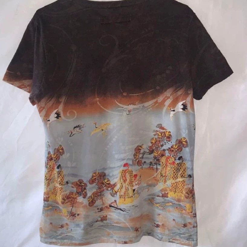 Jean Paul Gaultier Jean Paul Gaultier Painting theme design T-shirt Size US M / EU 48-50 / 2 - 2 Thumbnail