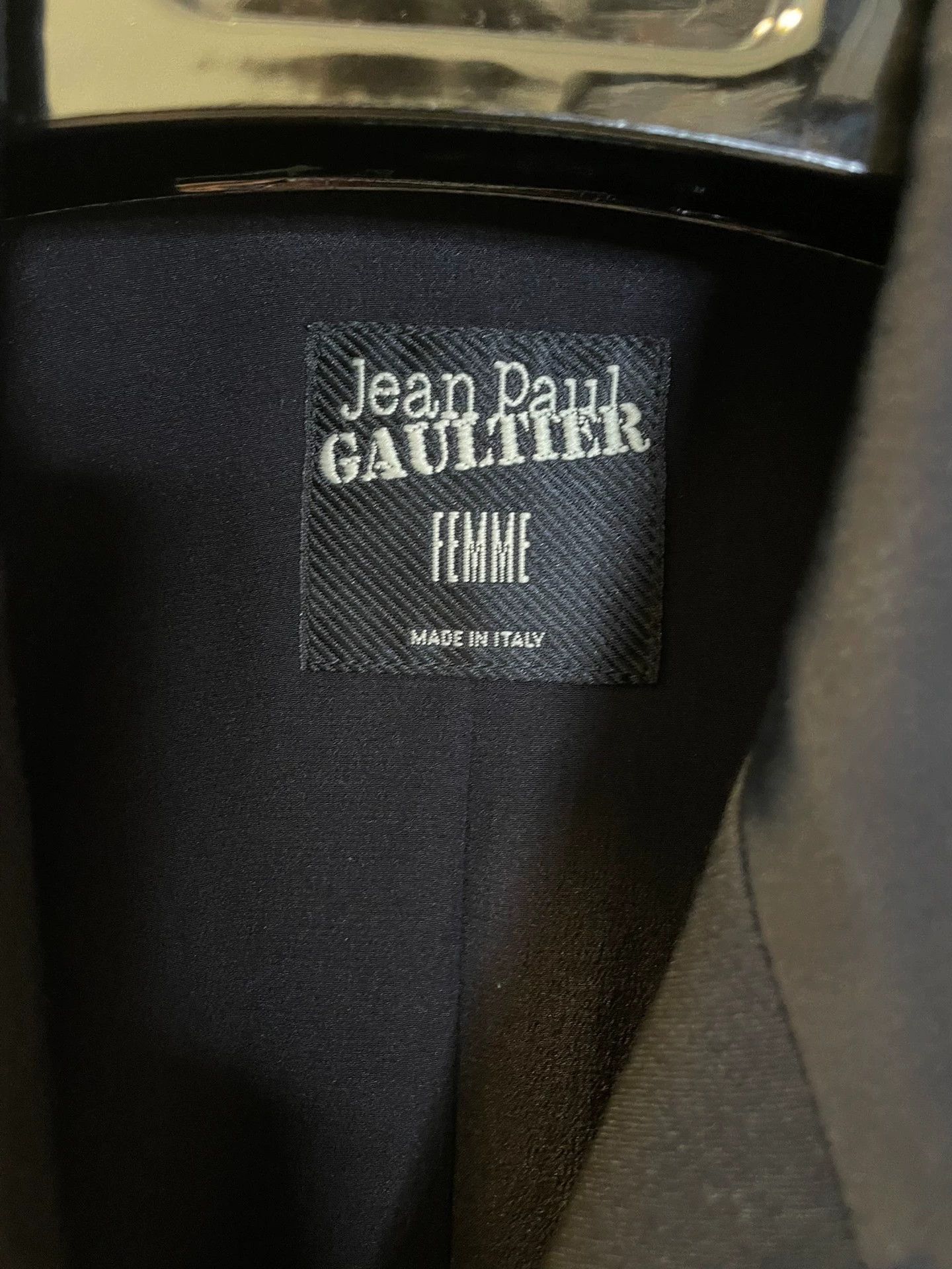 Jean Paul Gaultier Jean Paul Gaultier Wool waist suit Size XS / US 0-2 / IT 36-38 - 2 Thumbnail