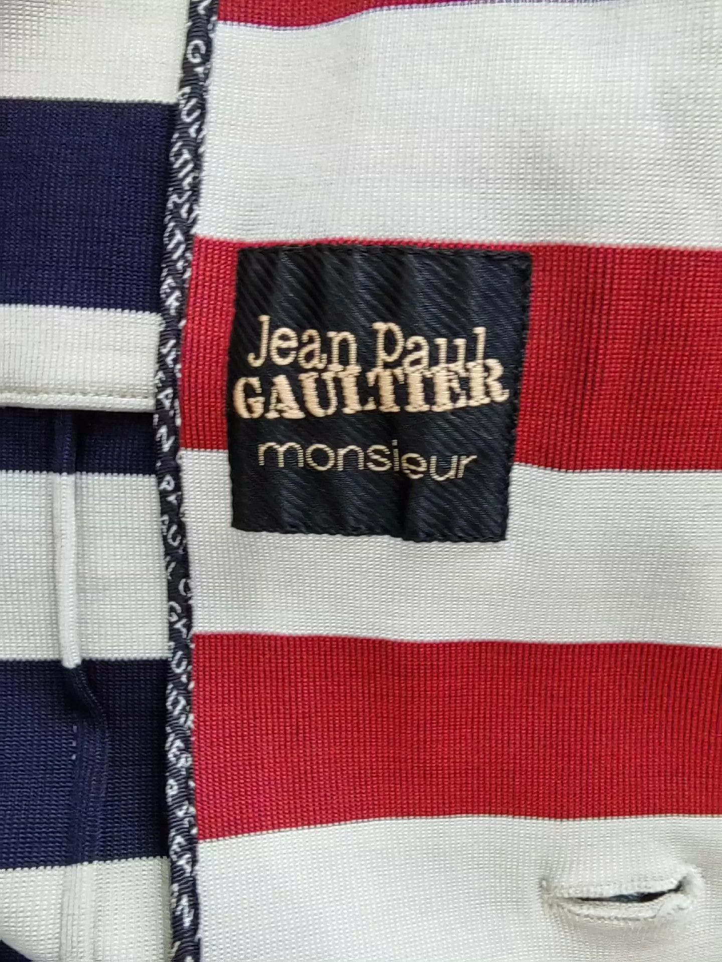 Jean Paul Gaultier Jean Paul Gaultier Knitted suit jacket Size US S / EU 44-46 / 1 - 3 Thumbnail