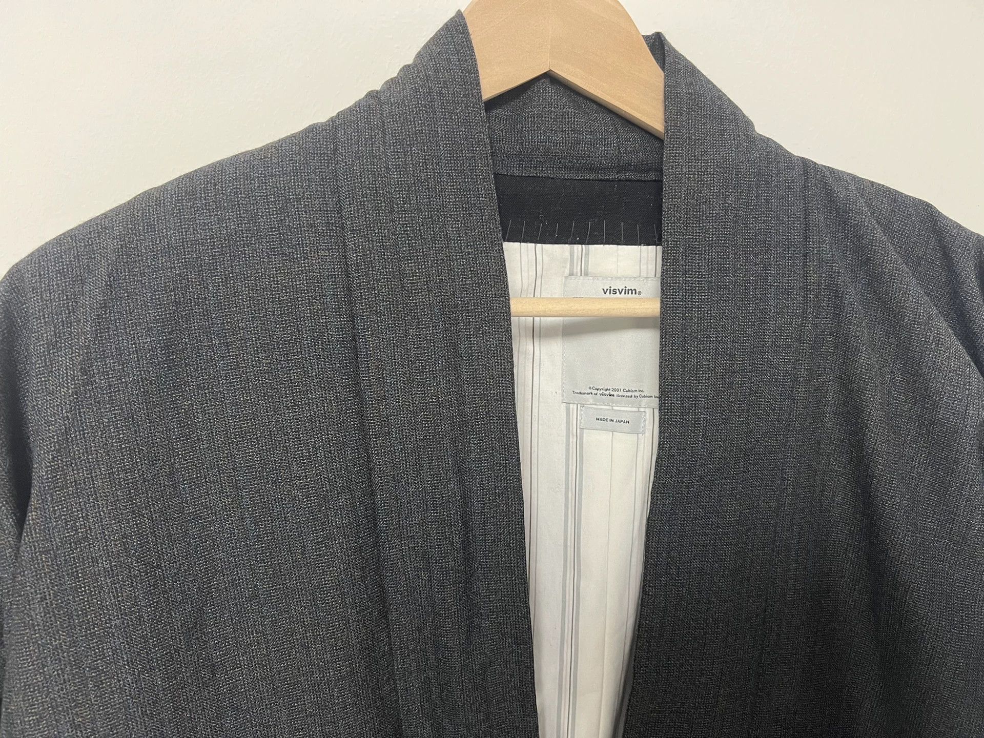 Visvim visvim 16aw dotera coat wool stripe Size US M / EU 48-50 / 2 - 6 Thumbnail