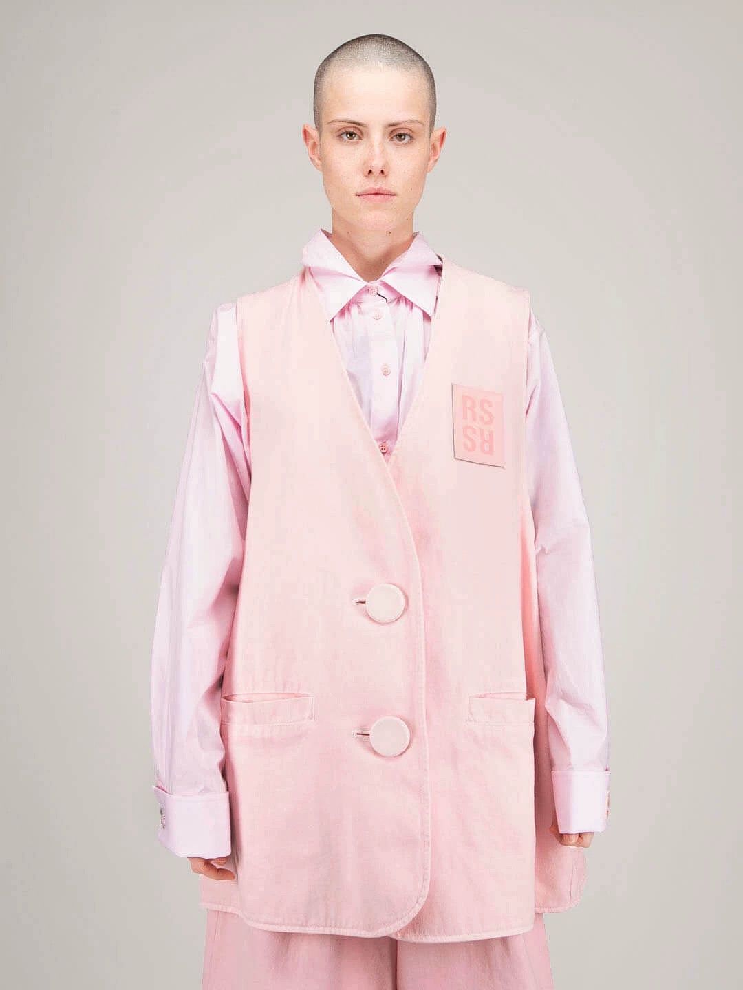 Raf Simons Oversized suit vest coat