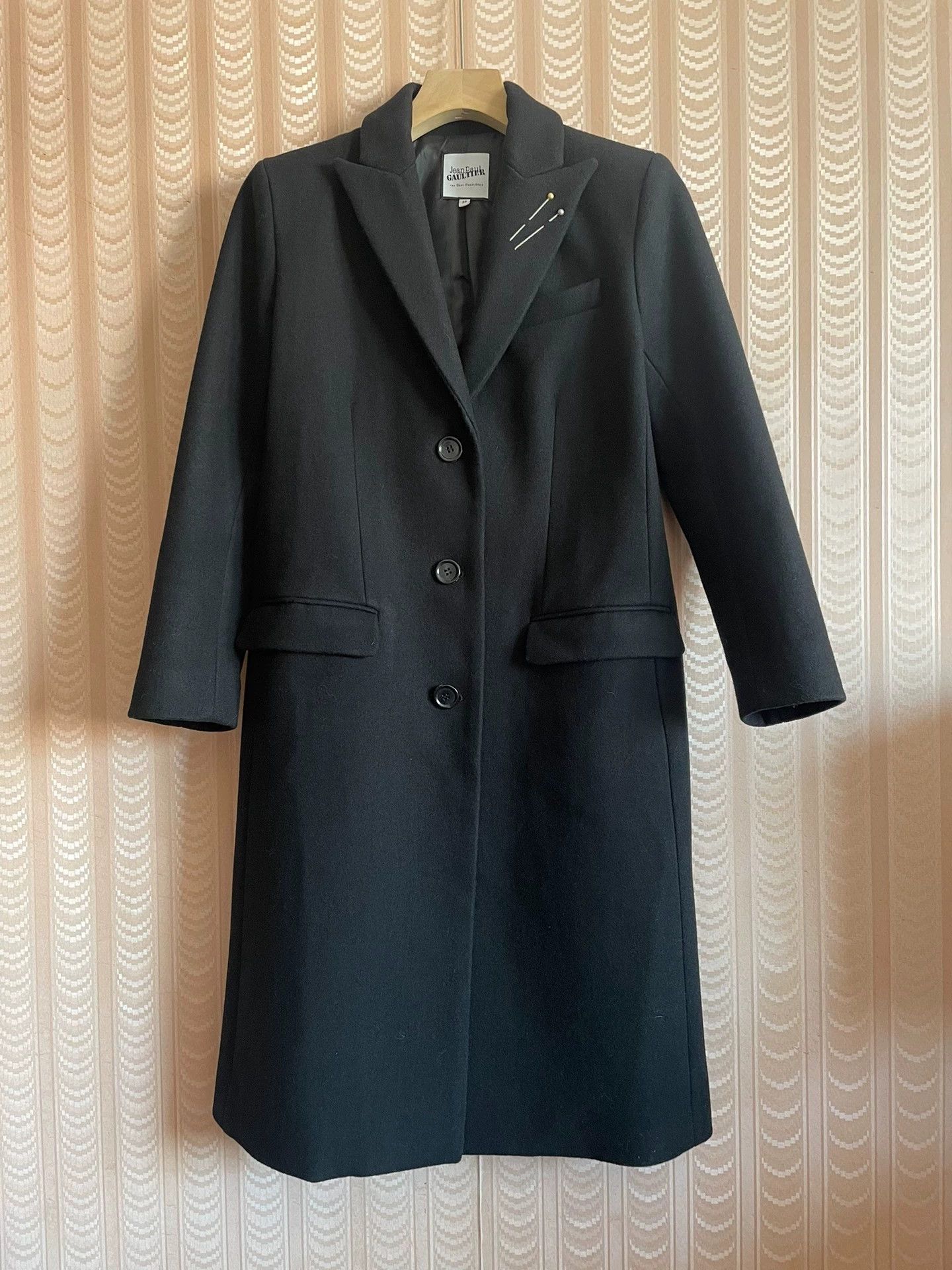 ジャケット・アウター JEAN PAUL GARTIER SUPER LONG COAT Jean Paul Gaultier Super Long Chester Size 48 Lining Long