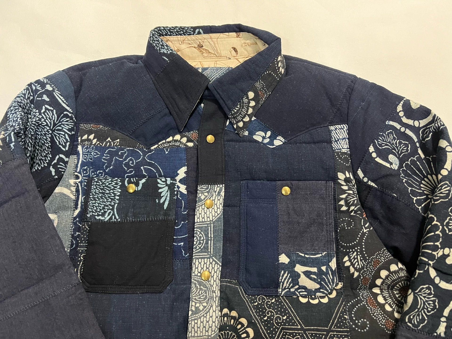 Visvim visvim 18 ict kerchief down jkt kofu Size US S / EU 44-46 / 1 - 2 Thumbnail