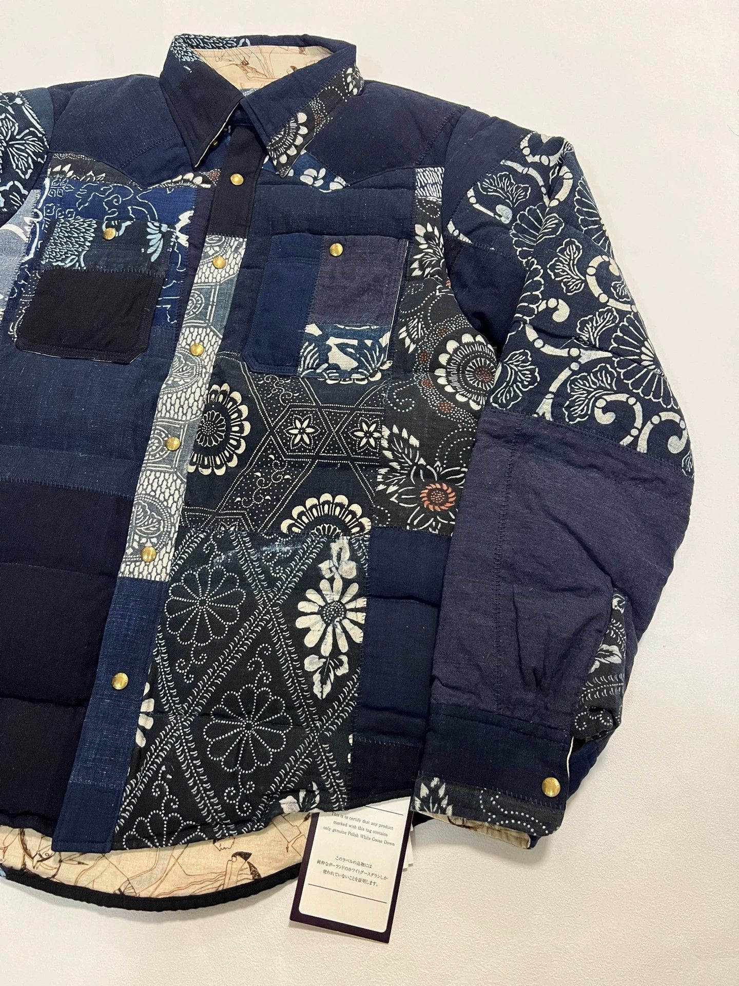 Visvim visvim 18 ict kerchief down jkt kofu Size US S / EU 44-46 / 1 - 4 Thumbnail