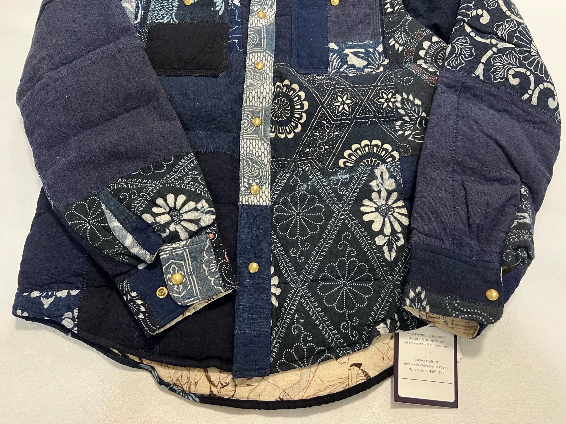 Visvim visvim 18 ict kerchief down jkt kofu Size US S / EU 44-46 / 1 - 6 Thumbnail
