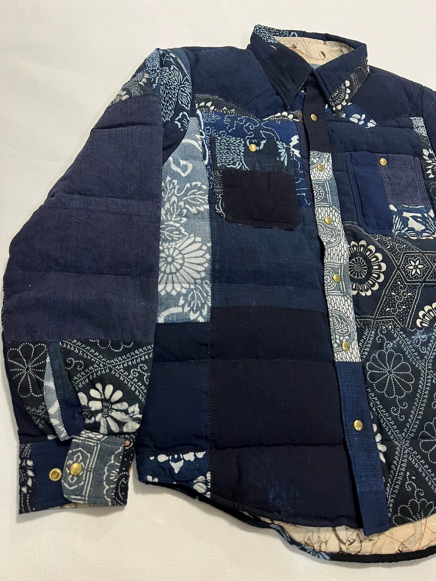 Visvim visvim 18 ict kerchief down jkt kofu Size US S / EU 44-46 / 1 - 3 Thumbnail