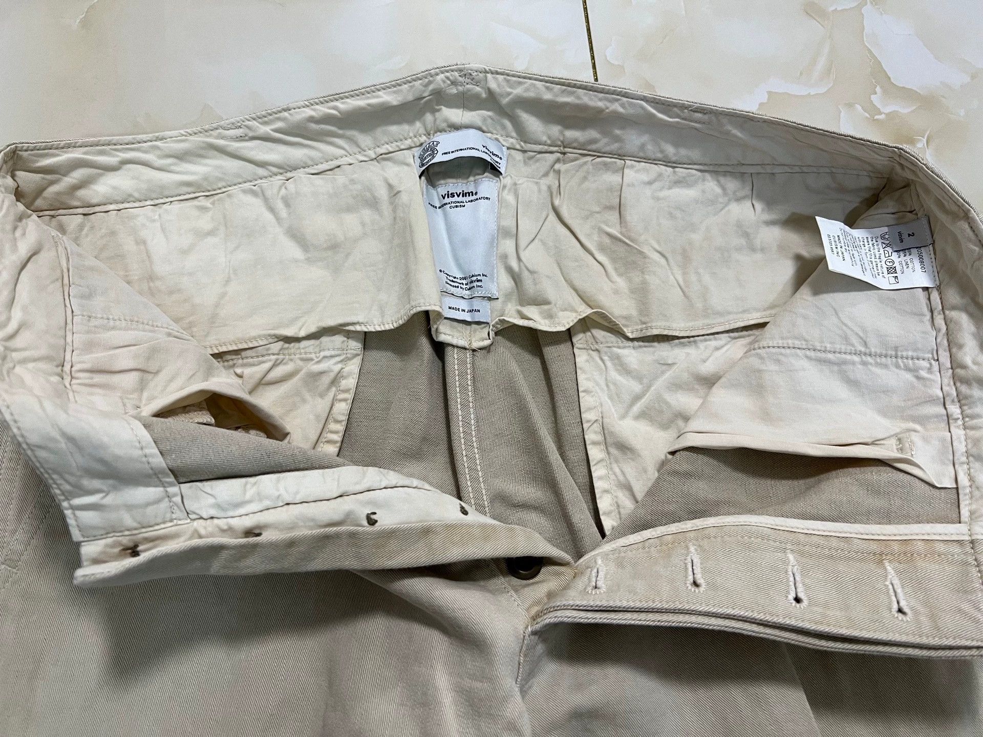 Visvim visvim 13aw slim chino n.d giza Size US 32 / EU 48 - 5 Thumbnail