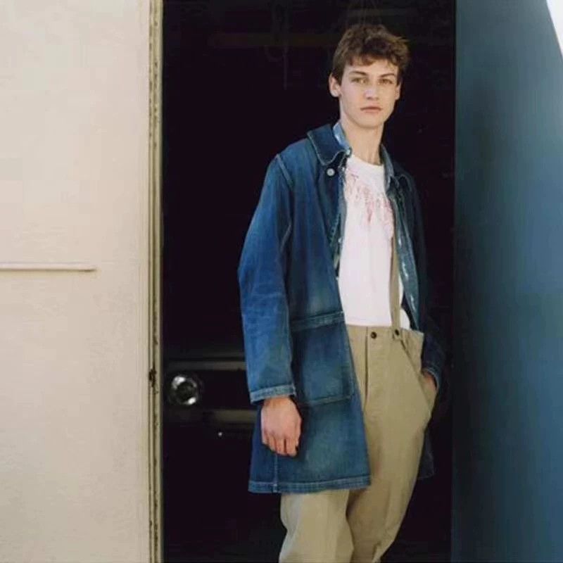 Visvim visvim 19SS GREASE MONKEY COAT DRY DENIM Size US S / EU 44-46 / 1 - 8 Thumbnail