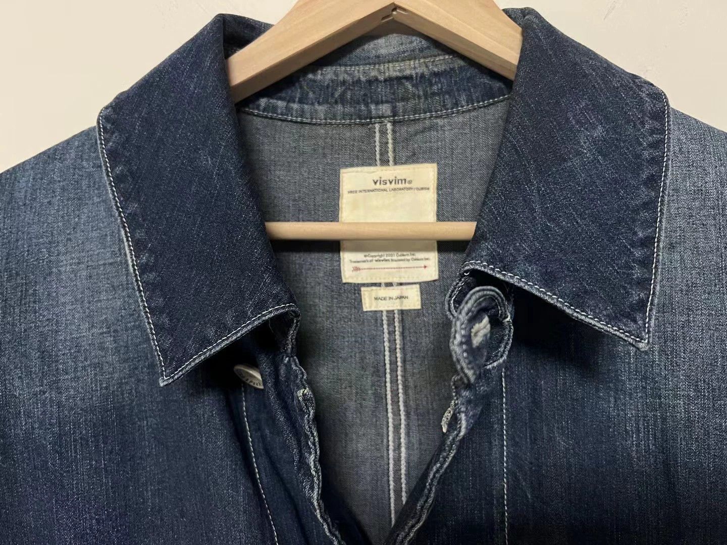 Visvim visvim 19SS GREASE MONKEY COAT DRY DENIM Size US S / EU 44-46 / 1 - 3 Thumbnail