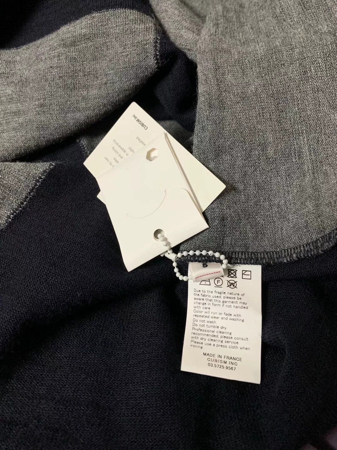 Visvim VISVIM 18SS JUMBO CREW SWEATER LTNG FR Size US XXL / EU 58 / 5 - 5 Thumbnail