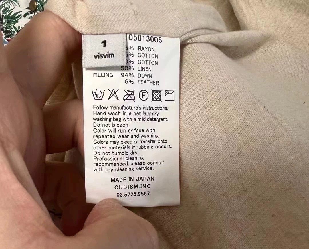 Visvim visvim 15ss kerchief down jkt sunshine Size US S / EU 44-46 / 1 - 5 Thumbnail