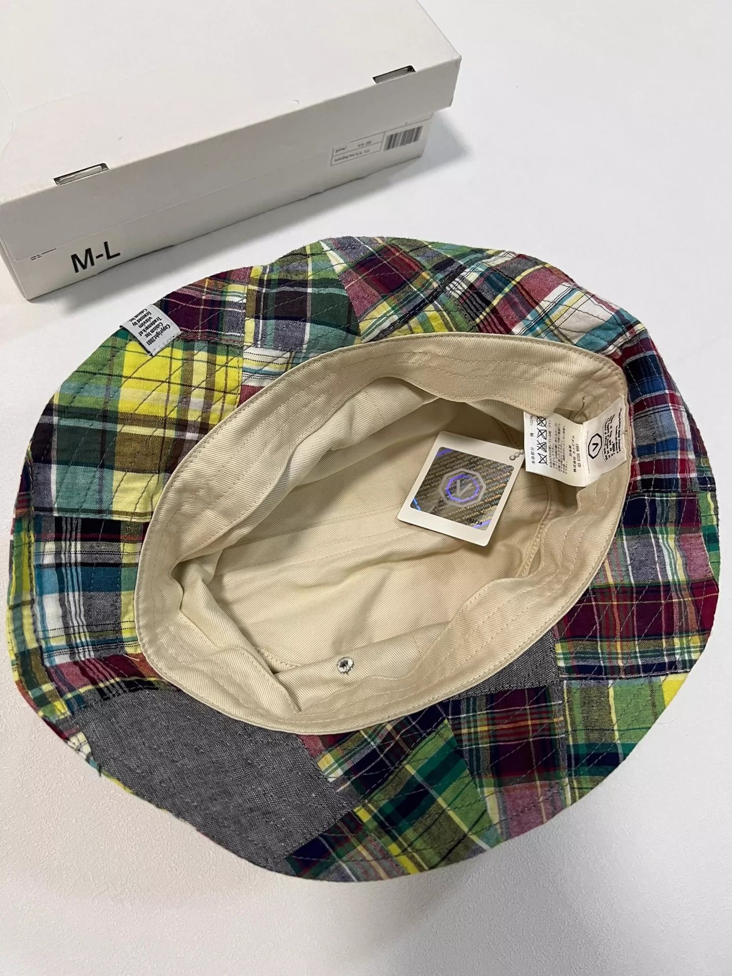 visvim BUCKET CAP DRY DENIM