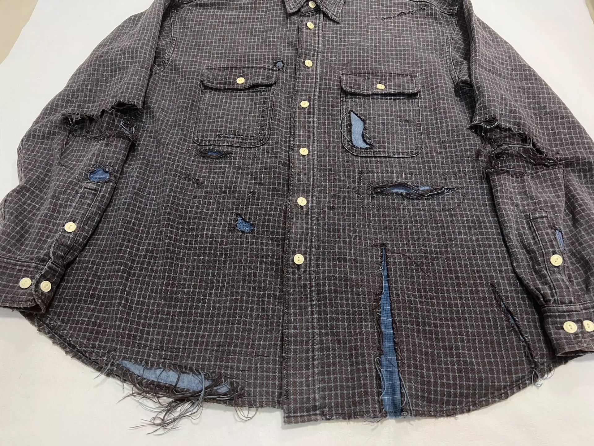 Visvim visvim 20 ict grand river shirt Size US S / EU 44-46 / 1 - 2 Thumbnail